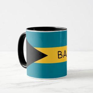 Caneca Bandeira das Bahamas