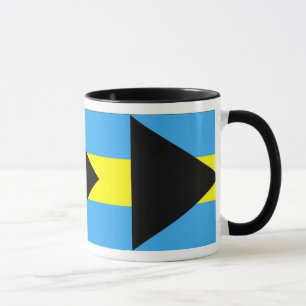 Caneca Bandeira de Bahamas Mug