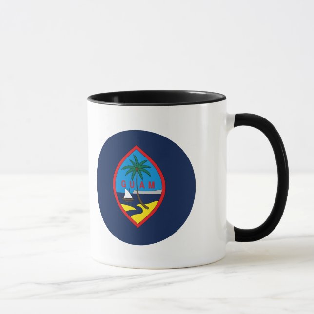 Caneca Bandeira de Guam (Direita)