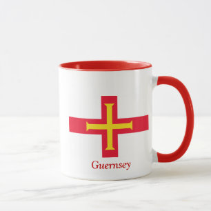 Caneca Bandeira de Guernsey
