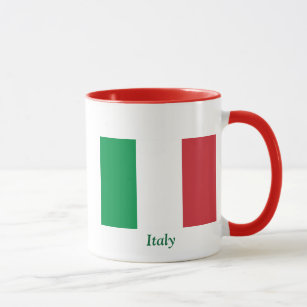 Caneca Bandeira de Italia
