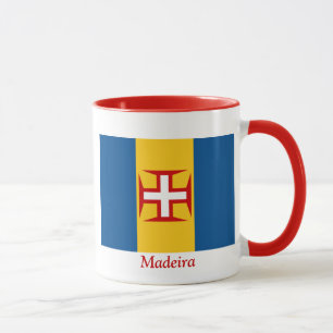 Caneca Bandeira de Madeira