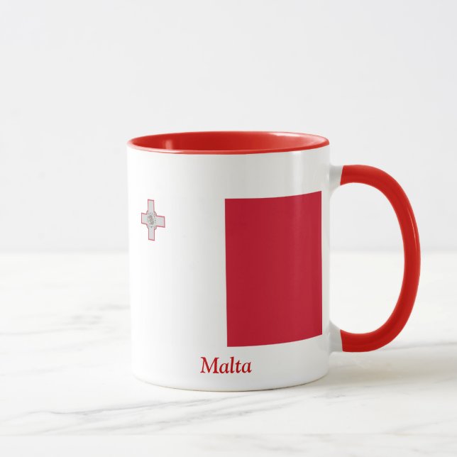 Caneca Bandeira de Malta (Direita)