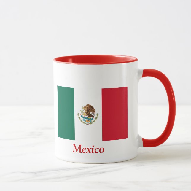 Caneca Bandeira de México (Direita)