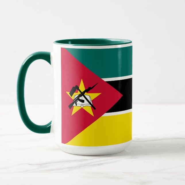 Caneca Bandeira de Moçambique (Esquerda)