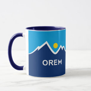 Caneca Bandeira de Orem, Utah