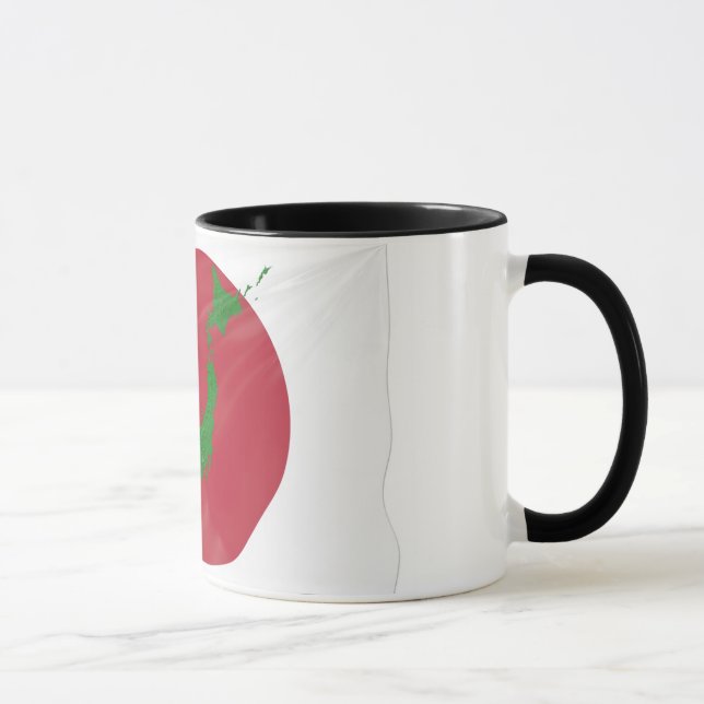 Caneca Bandeira de país japonesa (Direita)