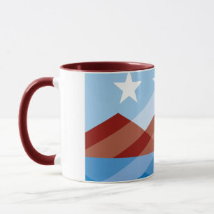 Caneca Bandeira de Peoria, Arizona