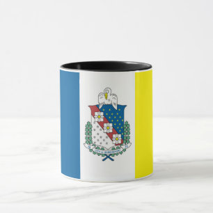 Caneca Bandeira de Shreveport (Louisiana)