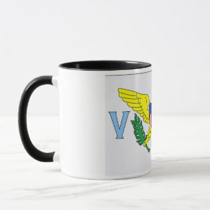 Caneca Bandeira de Virgin Islands