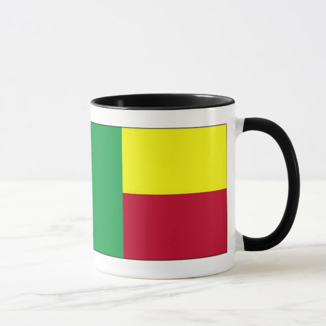 Caneca Bandeira do Benin Mug (Direita)