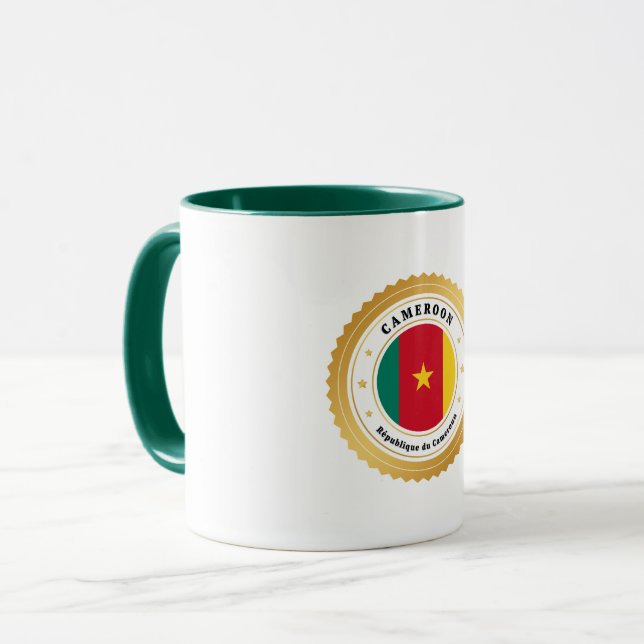 Caneca Bandeira do Camarão (Frente Esquerda)