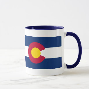 Caneca bandeira do Colorado