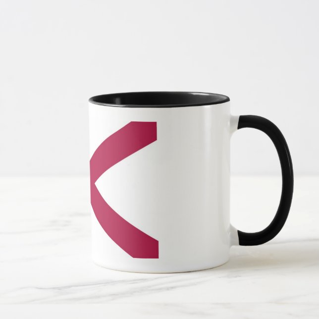 Caneca Bandeira do estado de Alabama (Direita)