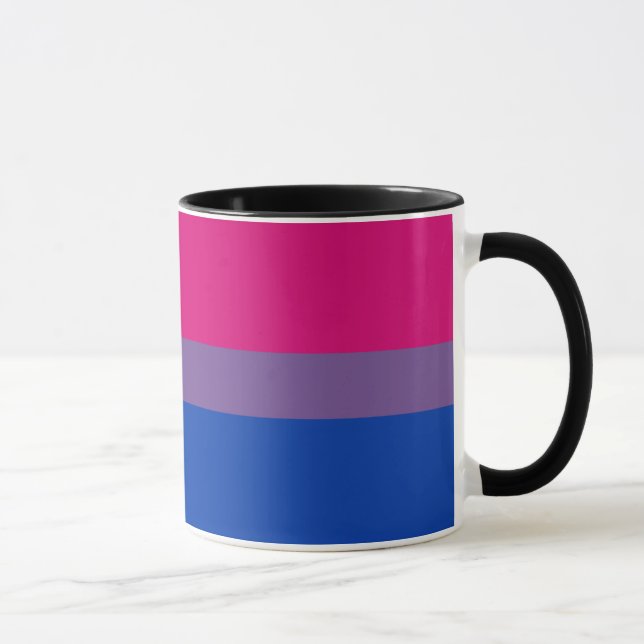 Caneca Bandeira do Orgulho Bissexual (Direita)