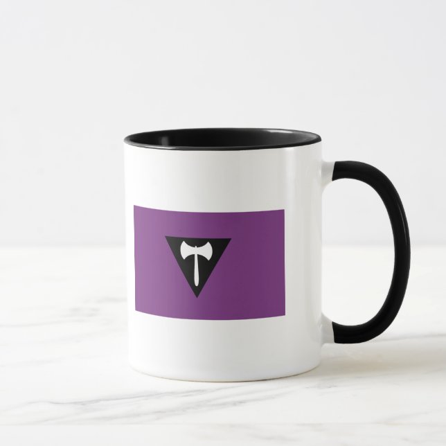 Caneca Bandeira do Orgulho Lésbico (Direita)