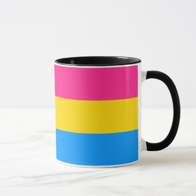 Caneca Bandeira do Orgulho Pansexual (Direita)