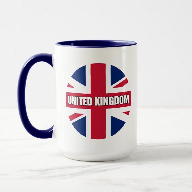 Caneca Bandeira do Reino Unido (Esquerda)