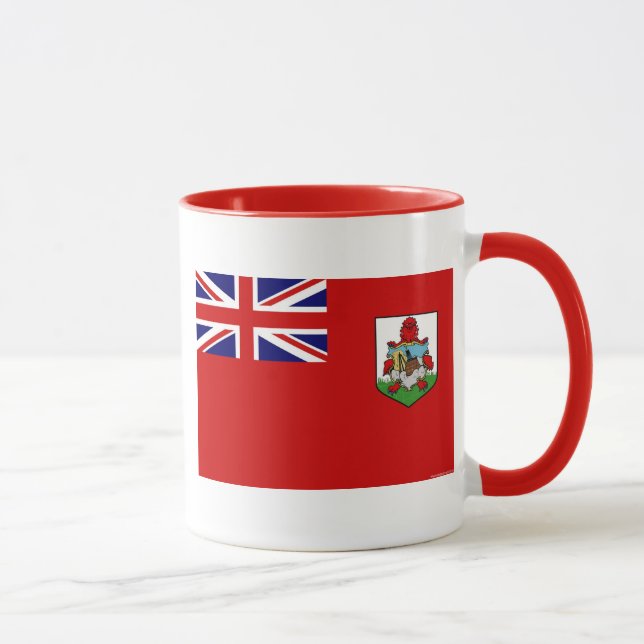 Caneca Bandeira do roupa de Bermuda (Direita)