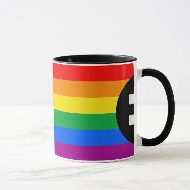 Caneca Bandeira dos Direitos Gay (Direita)