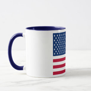 Caneca Bandeira dos Estados Unidos da América