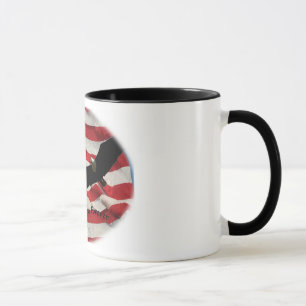 Caneca Bandeira dos Estados Unidos para sempre