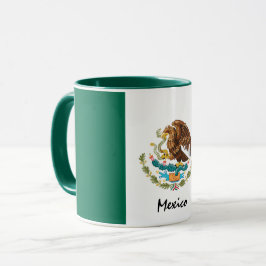 Caneca Bandeira mexicana e patriota mexicano / mug esport