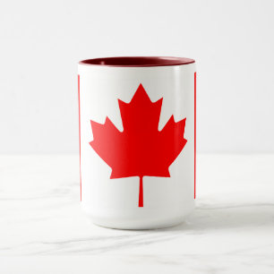 Caneca Bandeira Personalizada do Canadá Dia do Canadá c