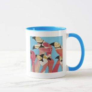 Caneca Bando de Flamingos
