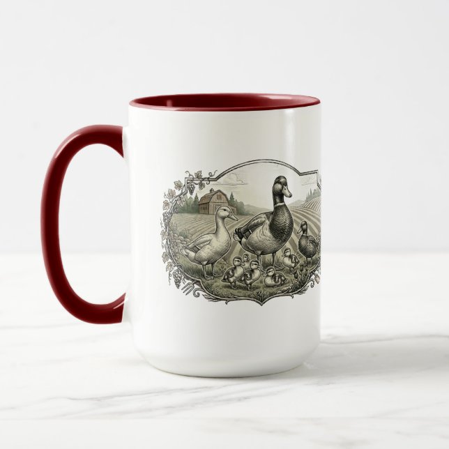 Caneca bando de patos (Esquerda)