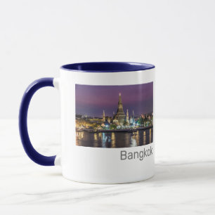 Caneca Bangkok Wat Arun Sunset BKK Tailândia Souvenir