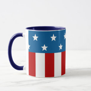 Caneca Banner de estrela girada