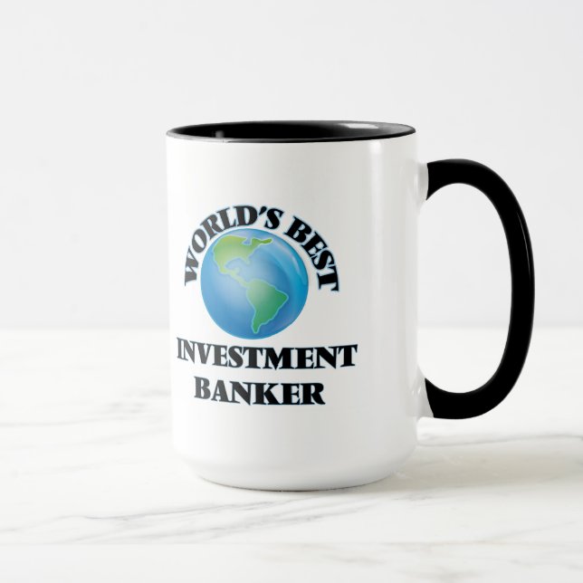 Caneca Banqueiro de investimento do mundo o melhor (Direita)