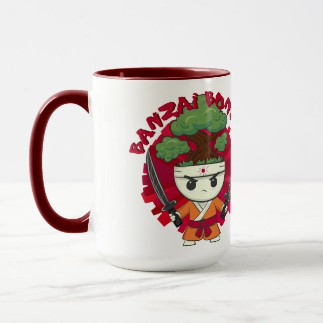 Caneca Banzai Bonsai! (Esquerda)