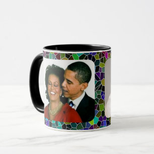 CANECA BARACK E MICHELLE OBAMA