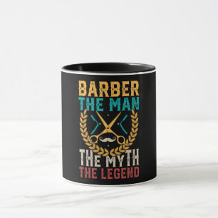 Caneca Barbeiro O Homem O Mito A Lenda
