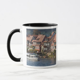 Caneca Barco turístico em Little Venice e Rio Regnitz