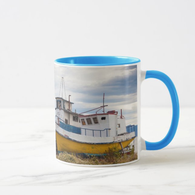 Caneca Barcos de pesca (Direita)