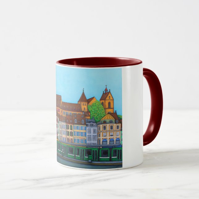 Caneca Barfüsserplatz Rendez-vous Mug por Lisa Lorenz (Frente Esquerda)