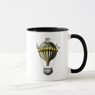 Caneca Barroco - Balão Preto Amarelo