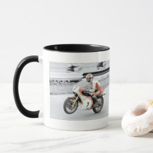 Caneca Barry Sheene 2, a versão de tinta manual
