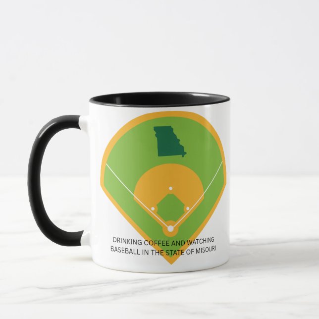 Caneca Baseball and Coffee in Missouri  (Esquerda)