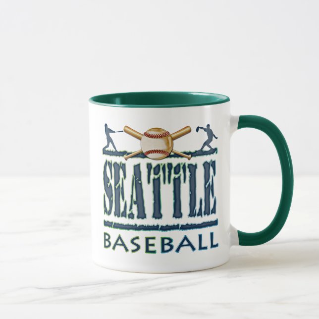 Caneca Basebol de Seattle (Direita)