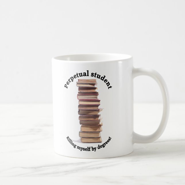 caneca básica do estudante perpétuo (Direita)