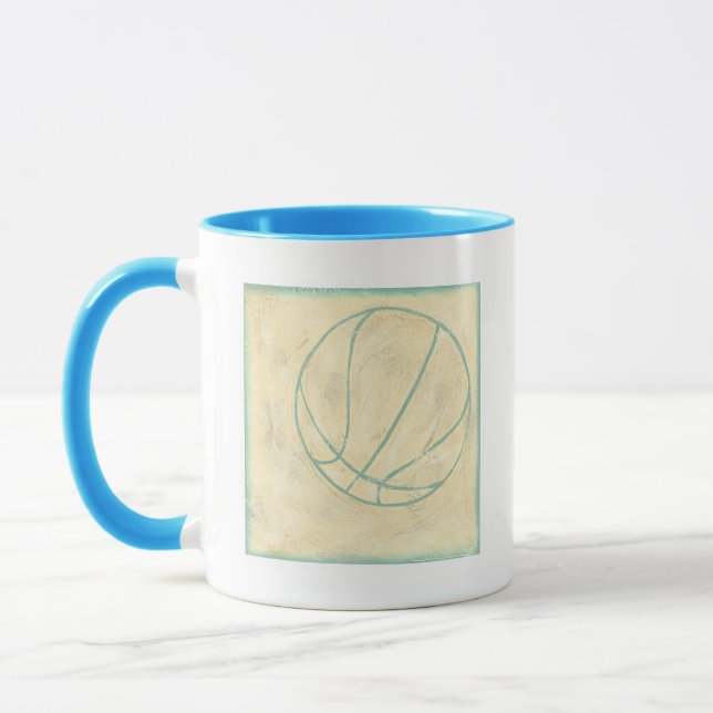Caneca Basquete Azul de Chariklia Zarris (Esquerda)