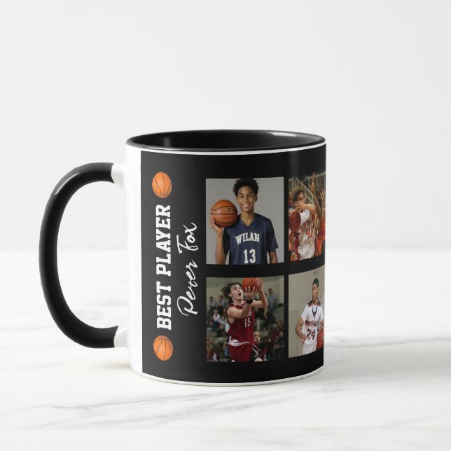 Caneca Basquetebol Collage (Esquerda)