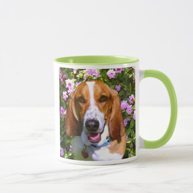 Caneca Basset Hound feliz (Direita)