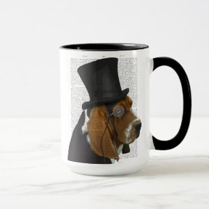 Caneca Basset Hound, Formal Hound e Hat