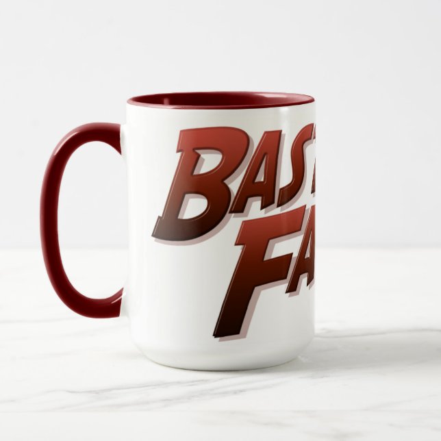 Caneca Bastard Fatory Logo Mug - Vermelho (Esquerda)