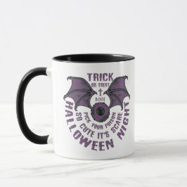 Caneca Bat Halloween - Tolo ou Tratar